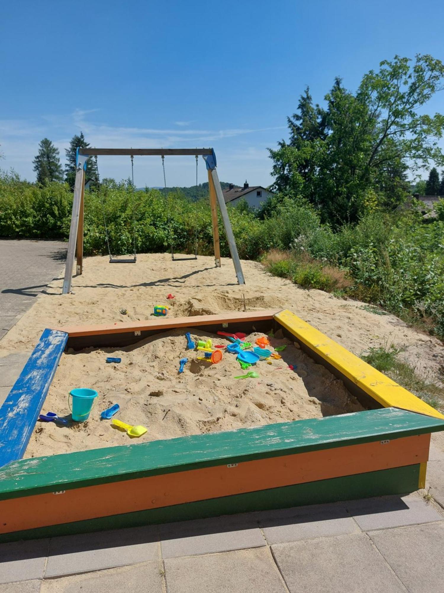 באד סקסה Ferienwohnung Gipfelglueck Mit Fernblick Und Strandkorb מראה חיצוני תמונה